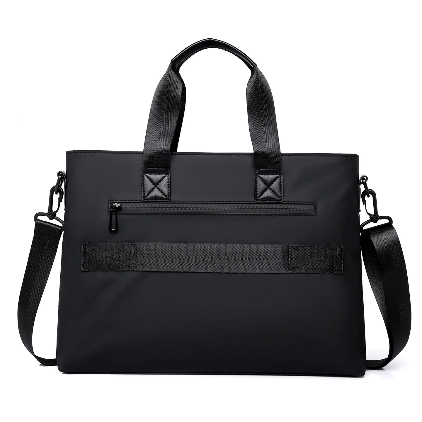 New Model Business Men's Briefcase - Multi-functional Horizontal Style Outdoor Handbag - Large Capacity Waterproof Crossbody Bag