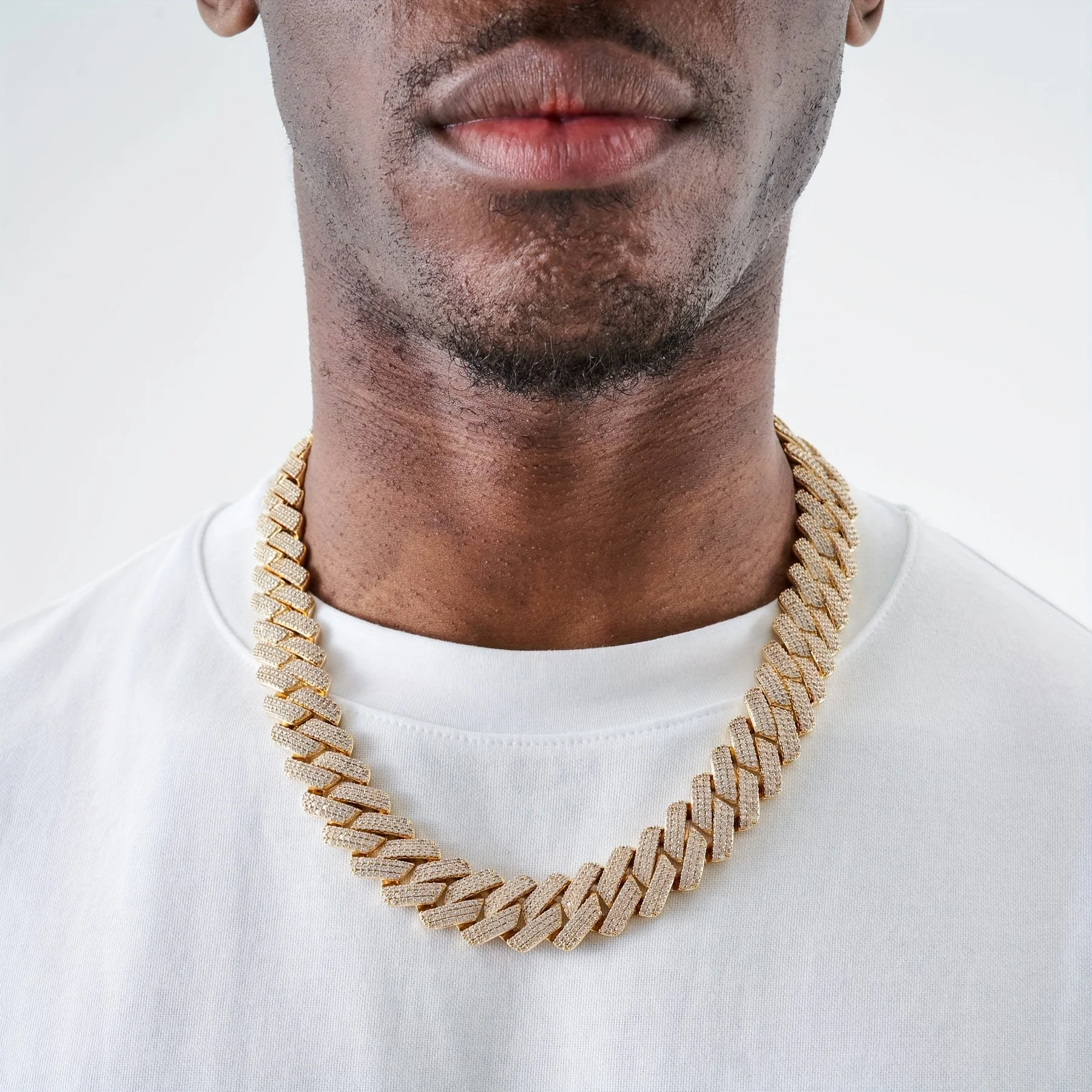 

20mm Hip Hop Men's Cuban Necklace Chain