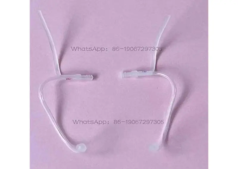 Open Hearing Aid Into Earplugs Sound Tube White Small Curved Tube Wireless Bluetooth Fixed Earphone Accessories