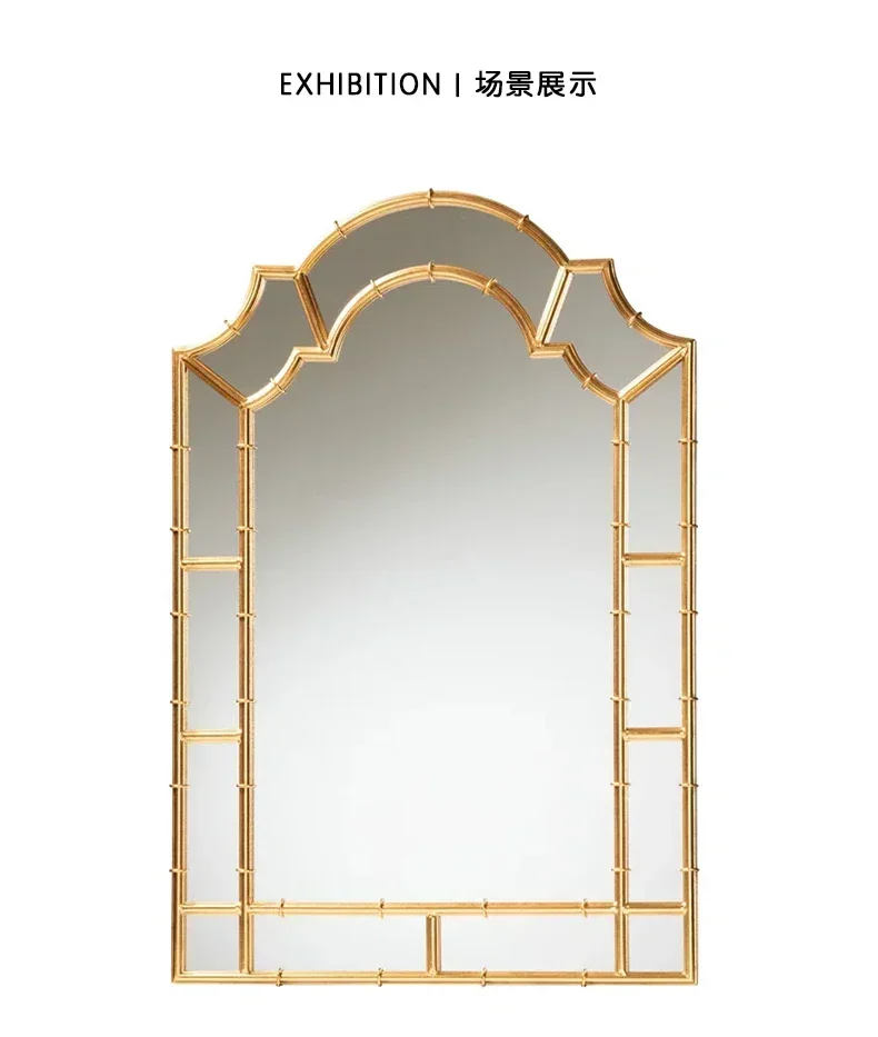 TTA13 Desktop Light Luxury Dressing, Makeup Mirror Simple Decorative Mirror High Definition Beauty Mirror Bedroom