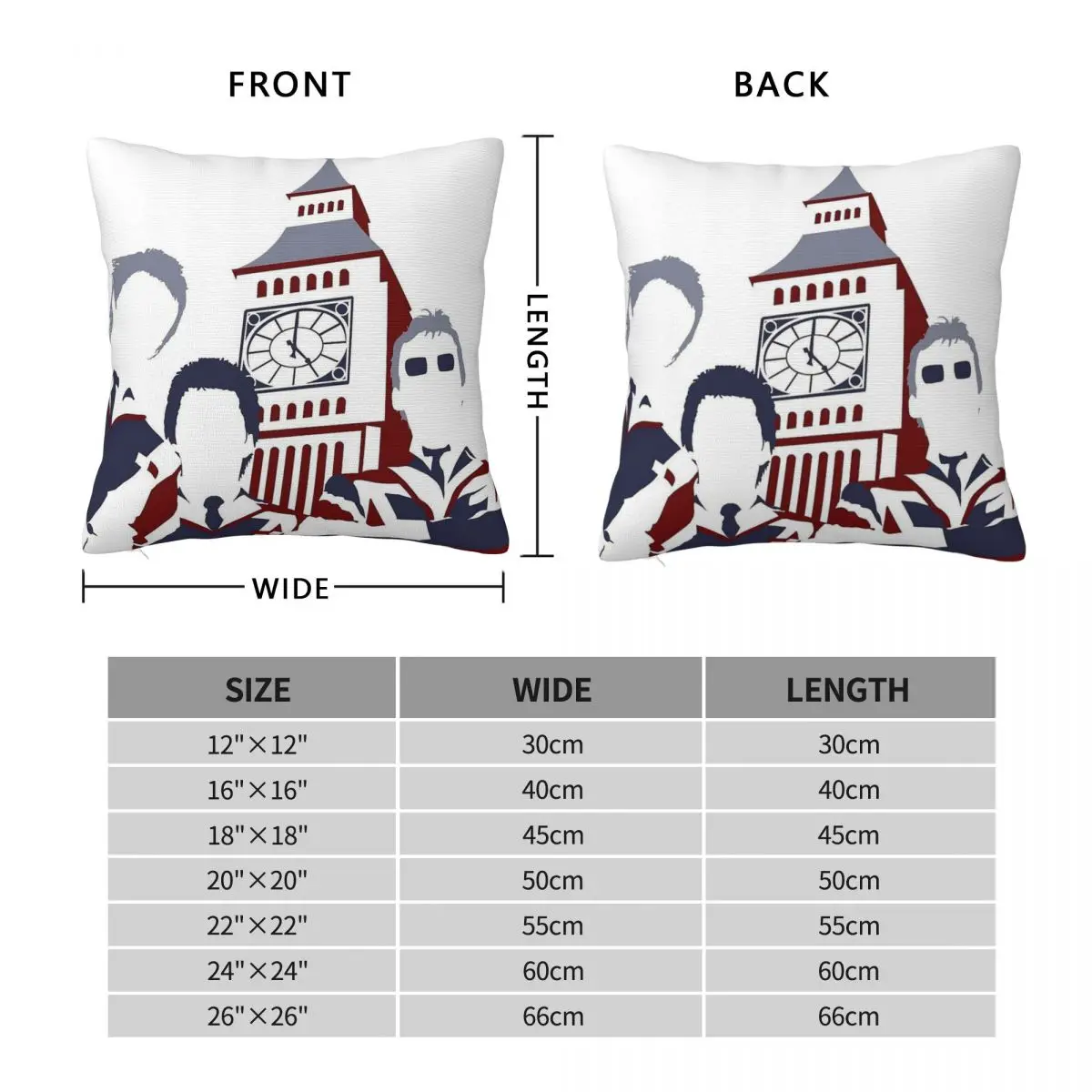 The Jam Mod Pop Art Square Pillowcase Polyester Linen Velvet Pattern Zip Decor Pillow Case Sofa Cushion Cover 18