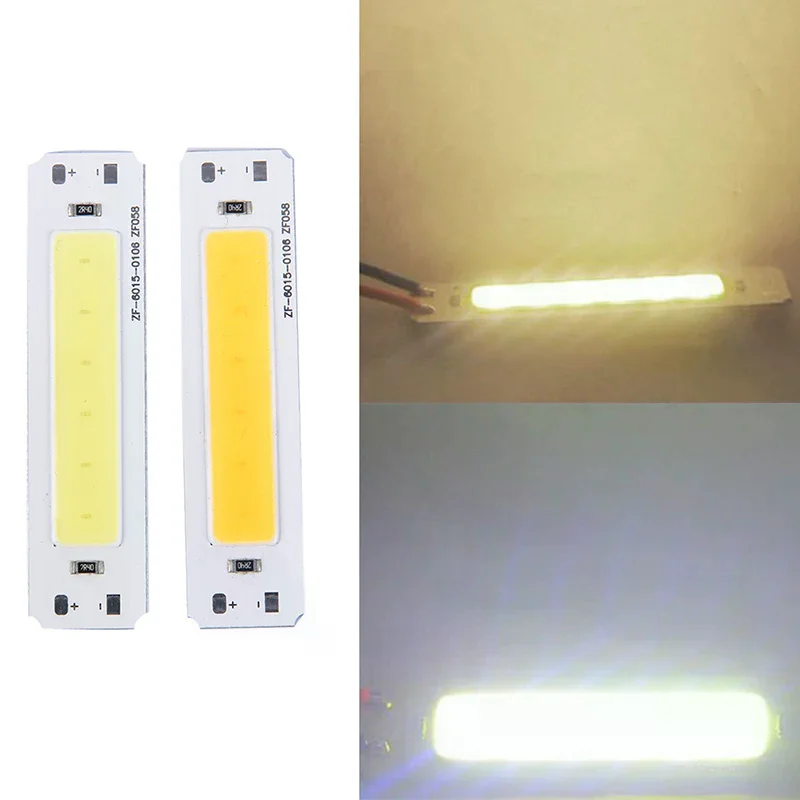 5V COB Chip Bar Light Source 2W Strip Light for DIY USB Table Lamp Panel DIY Craft Lighting