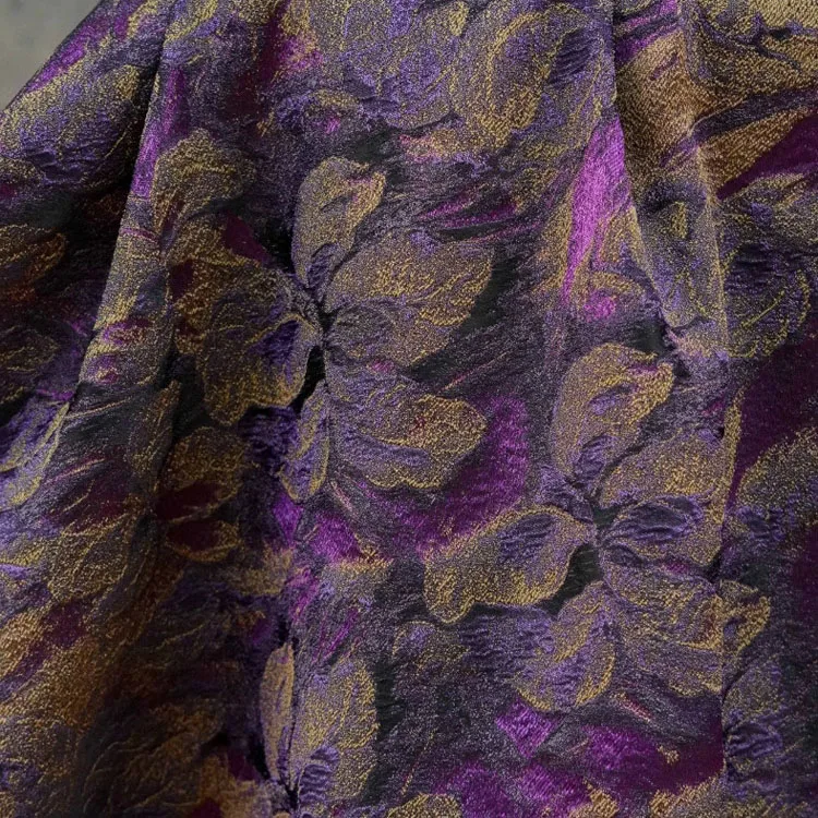 

1 ярд цвет абстрактный цветок цвет плетение жаккардовая ткань платье Cheongsam, дизайнерские ткани ручной работы «сделай сам» для одежды