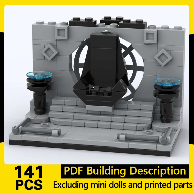 

Star Movies Model MOC Building Bricks Space Command Center Modular Technology Gifts Holiday Assemble Children Toys Suit