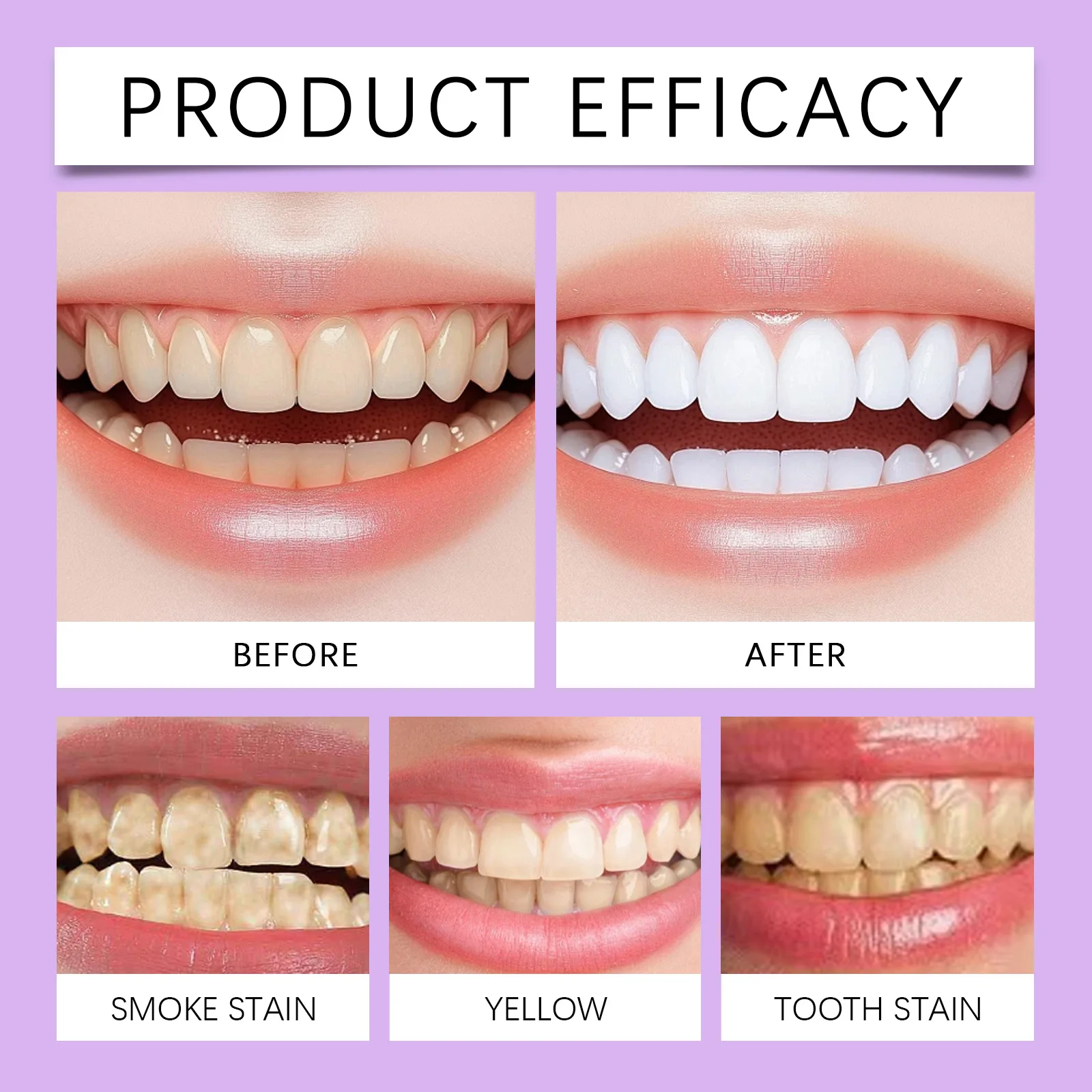 Dentifrice البنفسجي بلا فلور، Saveur de menthe fraîche، بلانشيمينت دي دنتس، صيغة ناتوريل، nettoyage en profondeur