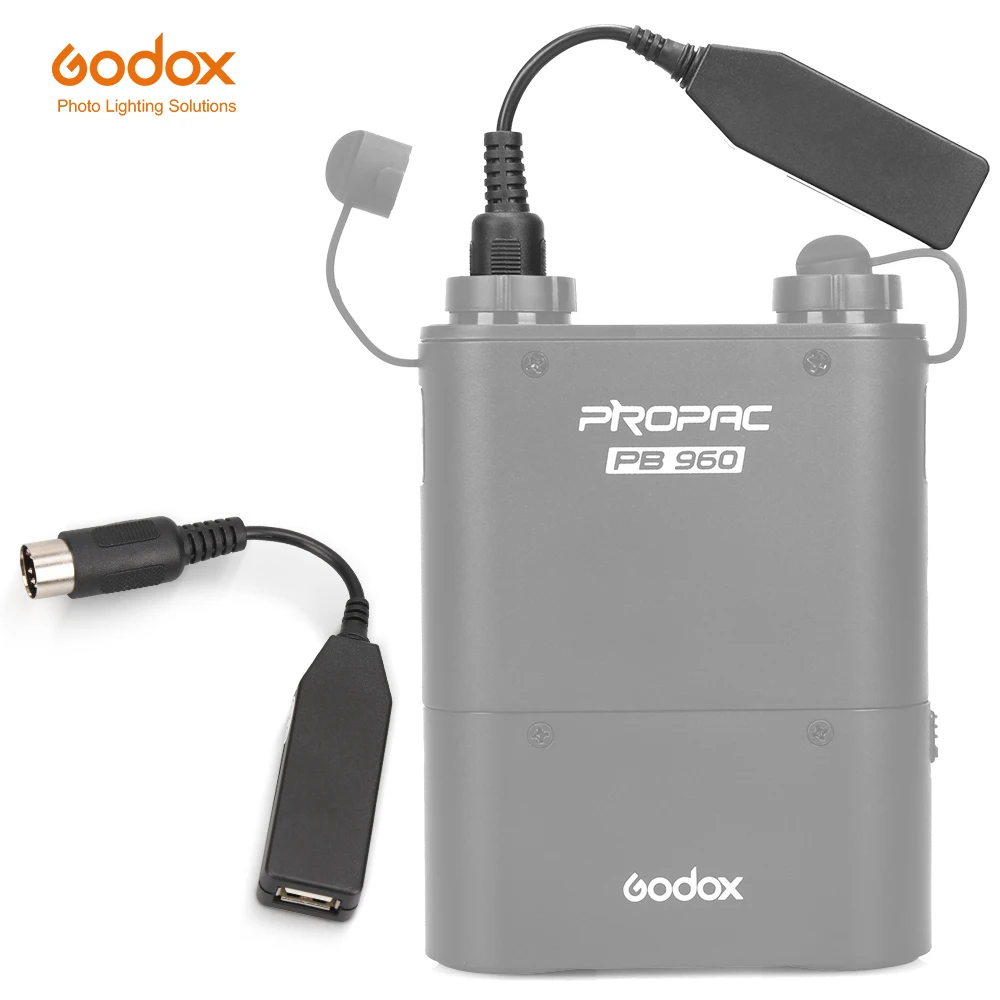 Godox Power Pack PB960 USB Cable To Charging The Phone USB Conversion (Have track number)