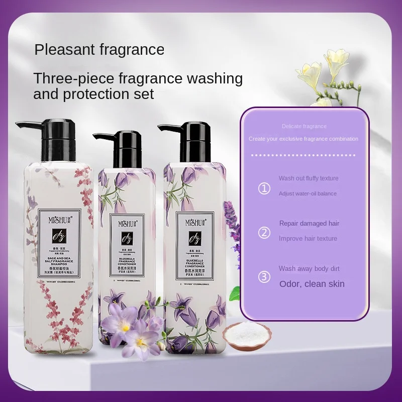 Professional Hair Care Set: Smooth and Soft Shampoo with Mysterious Osmanthus Shower Gel, Manufacturer Wholesale