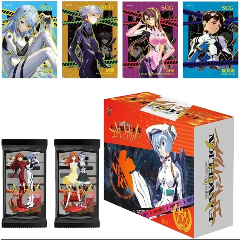 

Новая коллекционная карточная игра Bandai Creative-EVA Neon Evangelion: Слепая коробка — лимитированная серия Сукака для фанатов аниме