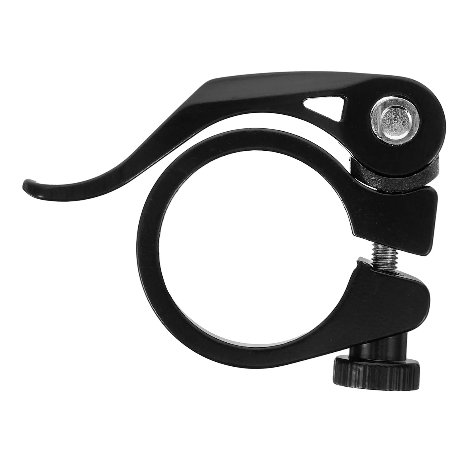 

Aluminum Alloy Bike Seatpost Clamp Bolt Type Folding Seat Tube Clip Lightweight Durable Quick Release Clamp Cycling Bike