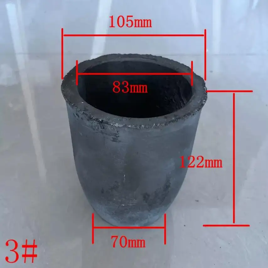 Silicon Carbide Graphite Crucible For Coke Oven Electric Furnace Jewelry Torch Melting Casting Gold Silver Tool Accessories