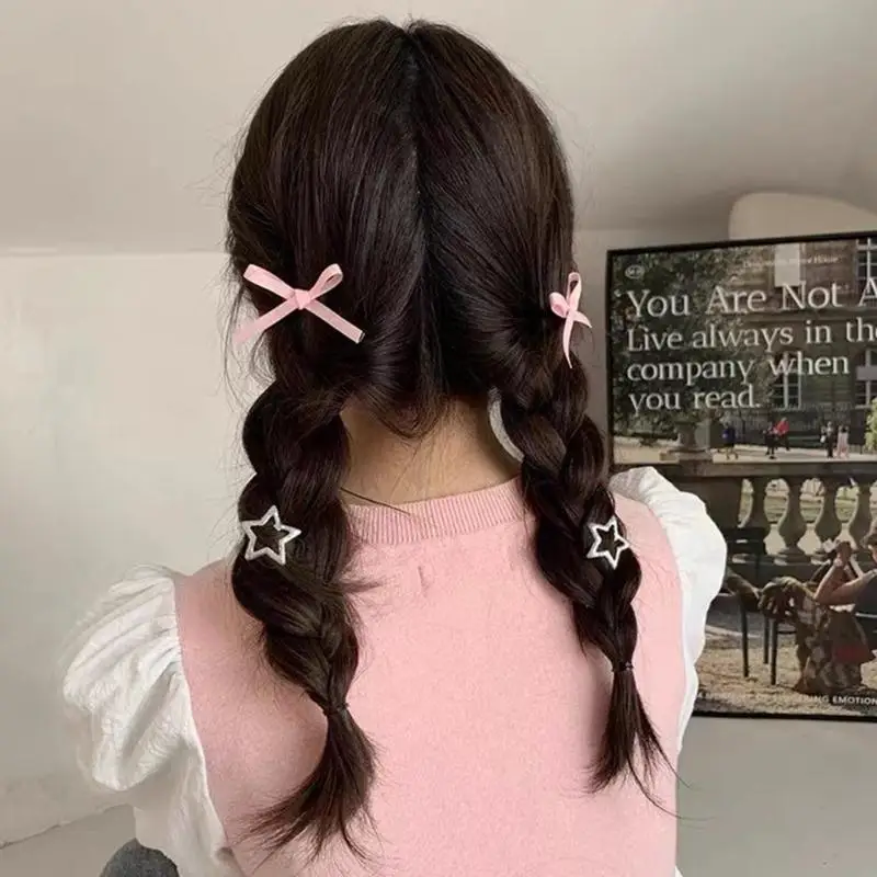 Elastici per capelli con fiocco 8 pezzi - usage example