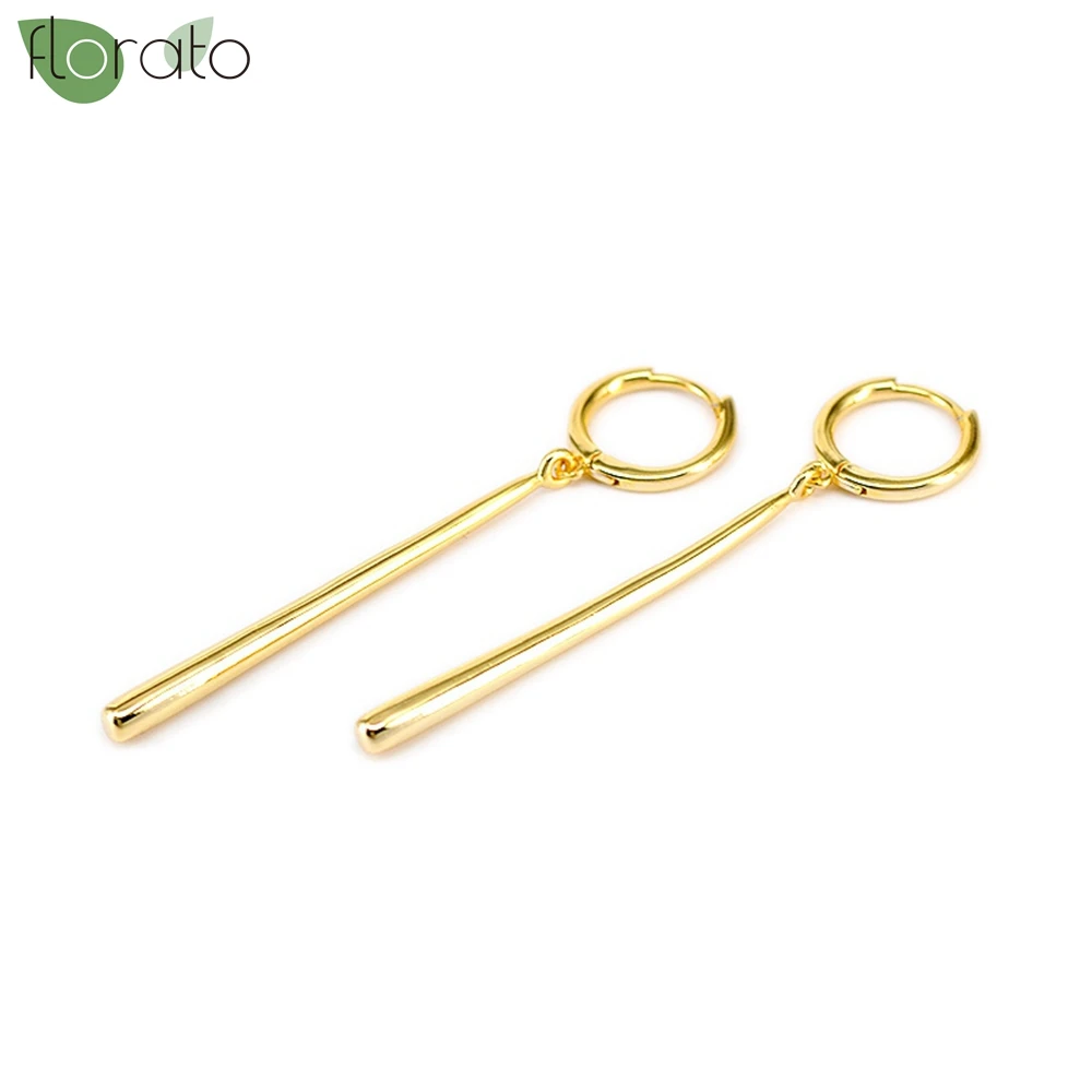 Creative Metal Water Drops Earrings for Women Vintage Gold Color Geometric Long Earrings 2024 New Fashion Jewelry Wholesale