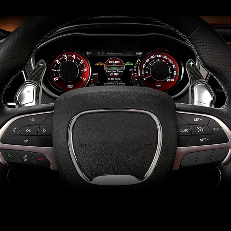 

Стильная накладка на руль из углеродного волокна для Dodge Challenger SRT Charger SRT Durango SRT