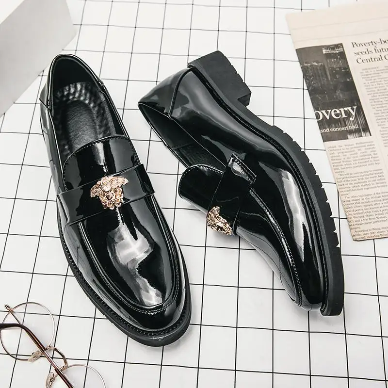 

Мужские деловые офисные модельные туфли из искусственной кожи XRS-3165-3