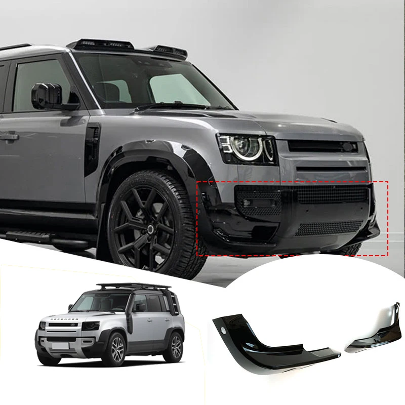 

Front Bumper Lip Car Guard Angle Corner Protection Rear Lip Side Skirt Tail for Land Rover Defender 2022 2023 2021