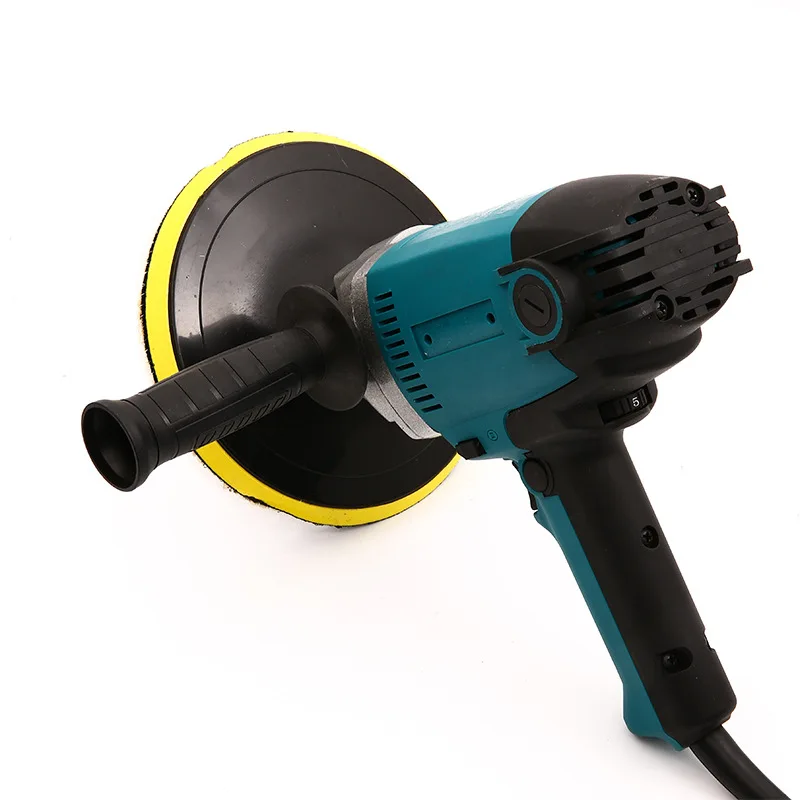 Polidor de carro sem fio direto da fábrica 220V com fonte de alimentação de bateria de lítio de velocidade ajustável para trabalho de pintura de cera