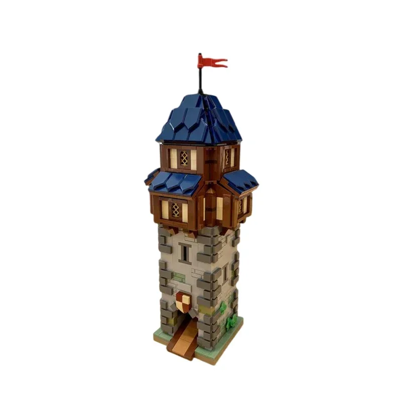 medieval tabletop RPGs dice roller bricks watch tower blocks modular castle building moc architecture unique display klocki