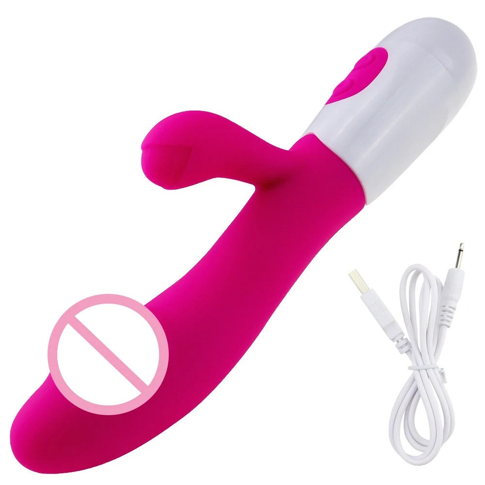 Realistischer Rabbit Vibrator Mit G-punkt Und Klitoris Stimulation_voghion.com