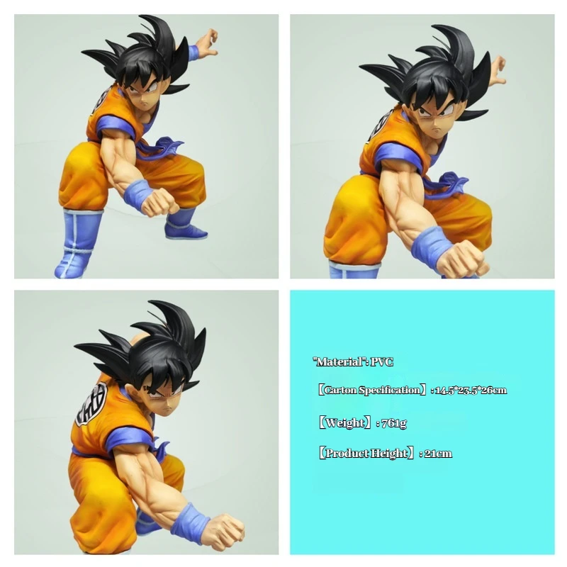 سبعة كرات التنين GK Saiya People Wukong الحلي التي تعمل يدويًا بدء Wukong الرسوم المتحركة اليدوية نموذج أنيمي