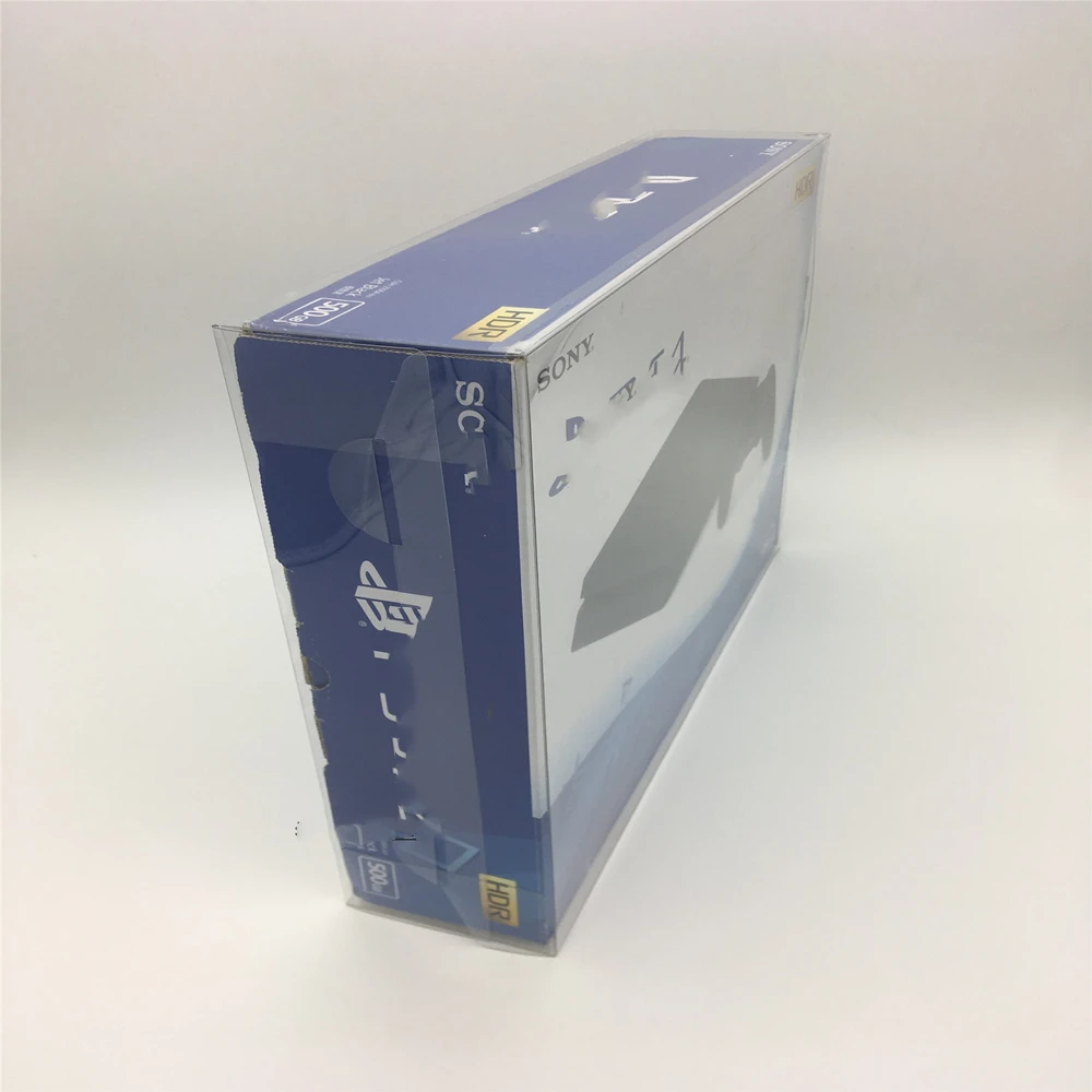 Collection Display Box For PS4 2100/2200/Sony PlayStation 4 Game Storage Transparent Boxes TEP Shell Clear Collect Case