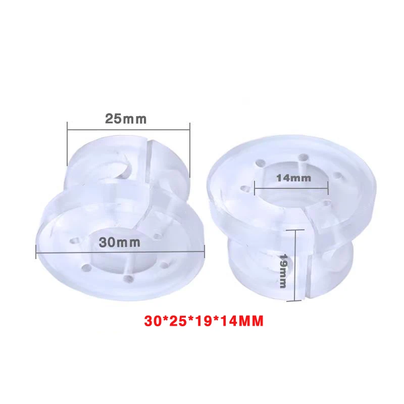 333007165 كم OD30xID14xH19mm لدليل الأسلاك، ينطبق الفوهة السفلية على سلسلة Agie FW1U، FW2، فوهة دافق EDM 333.007.165 #1