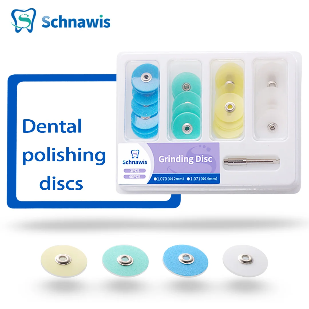 (Cant Be Autoclaved)Dental Polishing Discs Gross Reduction Contouring Mandrel Dental Consumables Stripes Dentist Tool Instrument