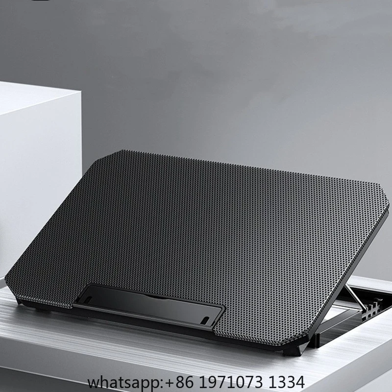 Gaming Laptop Cooling Stand with Dual USB, Adjustable Speed & Silent, for 12-16 Inch