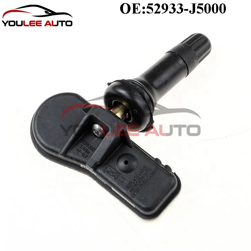 4PCS New 52933-J5000 52933J5000 TPMS Tire Pressure Sensor 433MHz For Genesis G70 Kia Stinger GT GT1 GT2 2.0L Premium Auto Parts