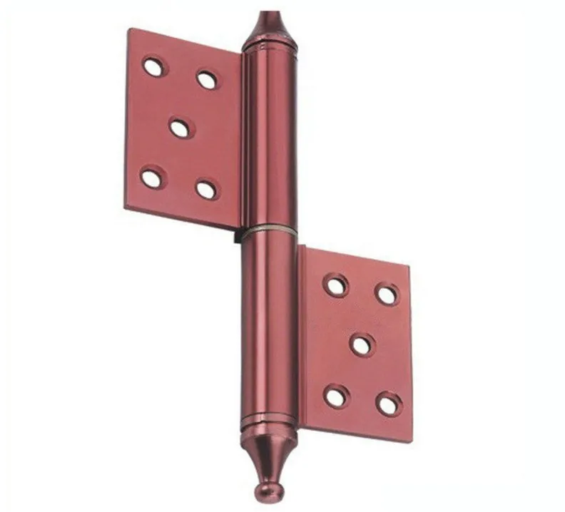 

5 inch red bronze pagoda head crown head aluminum hinge off-axis hinge flag hinge detachable hinge