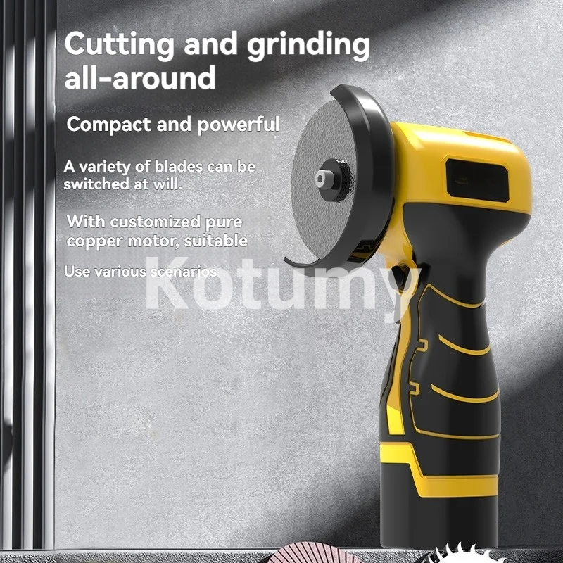 Compact Powerful Angle Grinder, Mini Electric Grinder for Metal  Wood Plastic Cutting & Fine Polishing Various Scenarios