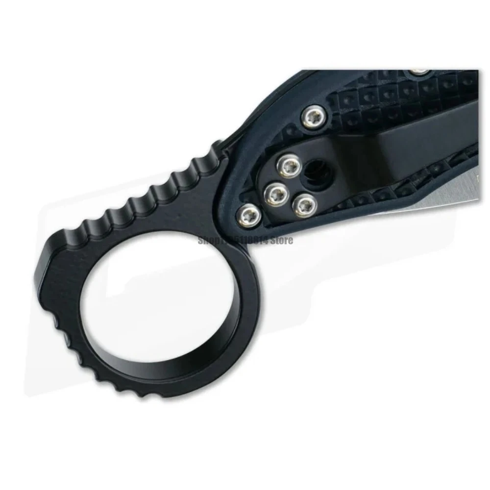 Pierścień sygnetowy: Aluminiowy spacer w stylu karambit z aluminium 6061-T6 do Sp Endura/Matriarch/Delica C10/C12/C11