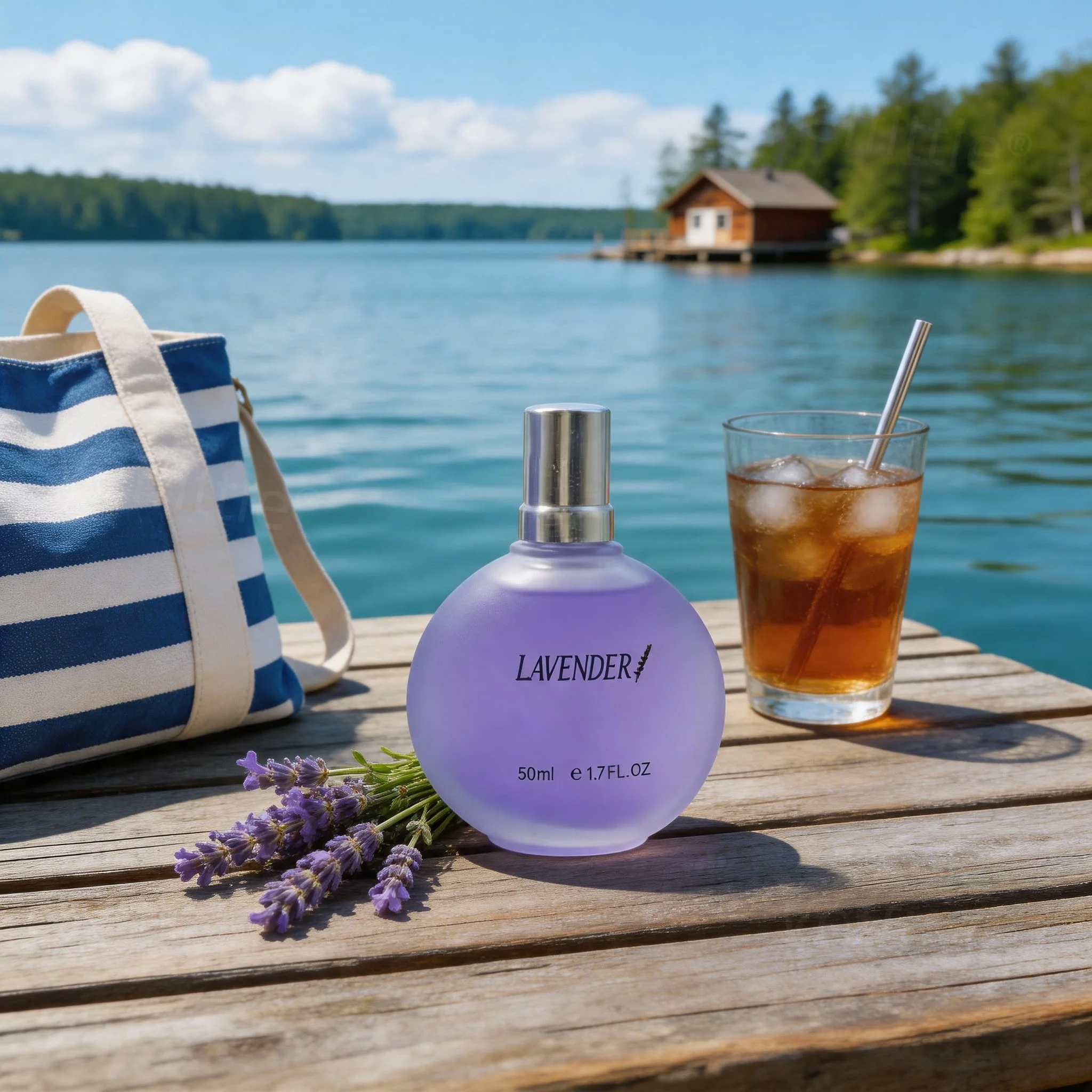 

Meadow Lavender Crisp 50ml Eau De Toilette, Long Lasting Fresh Aroma, Nature Meadow Style, Bright Cheerful Vibe for Women