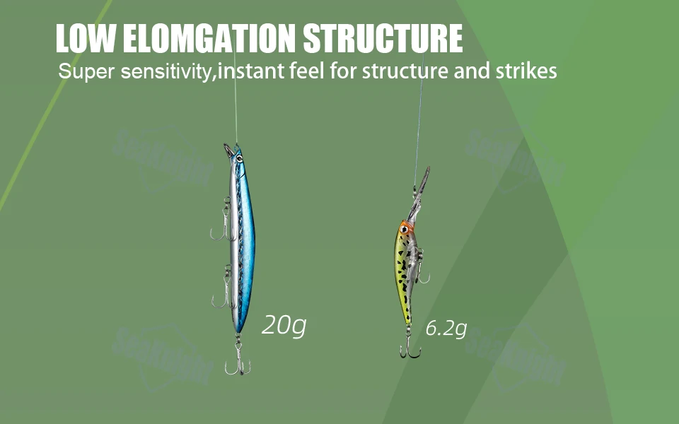SeaKnight NANO II 4-Strang Geflochtene PE-Angelschnur 100M 300M Ultradünne Salzwasser- & Süßwasserschnur 7-15LB – Detail 9