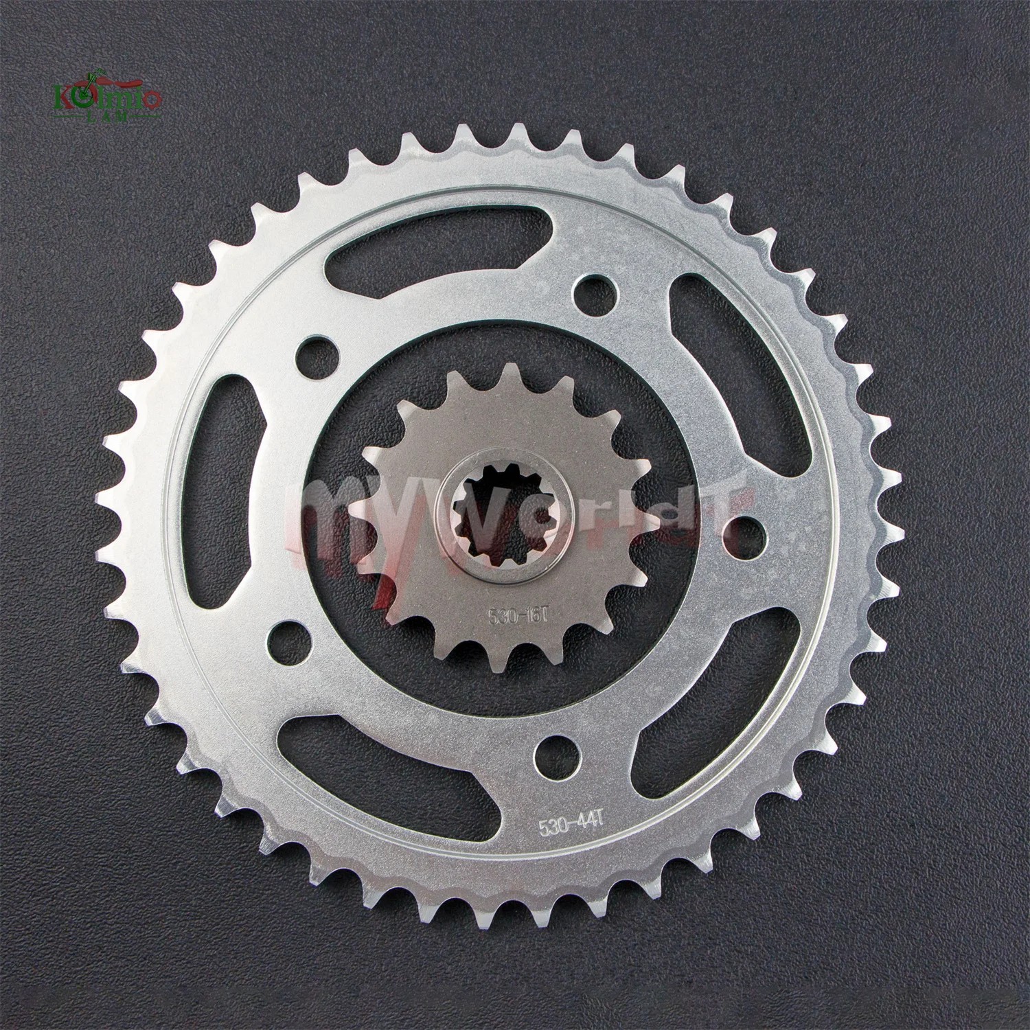 16T/44T Front Rear Motorcycle Sprocket Fit For Honda CBR600 F2 F3 1991 - 1996 CBR 600 CBR600F2 CBR600F3 1992 1993 1994 1995