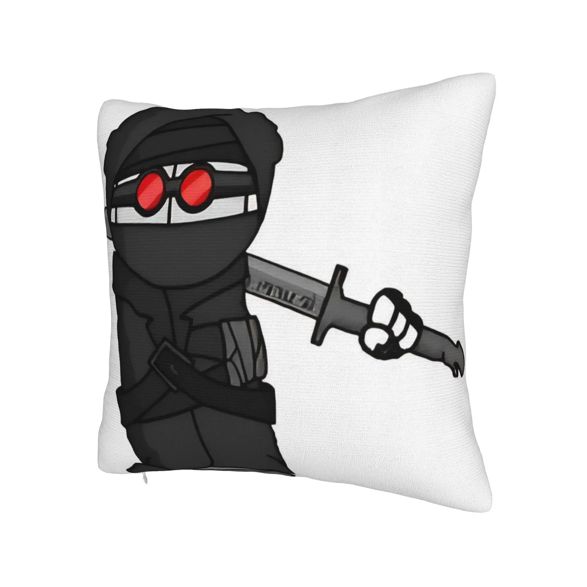 MADNESS COMBAT Hank Pillowcases Accessories Printed Cushion Cover Decoration  Throw Pillow Case Cover Home Multi Size