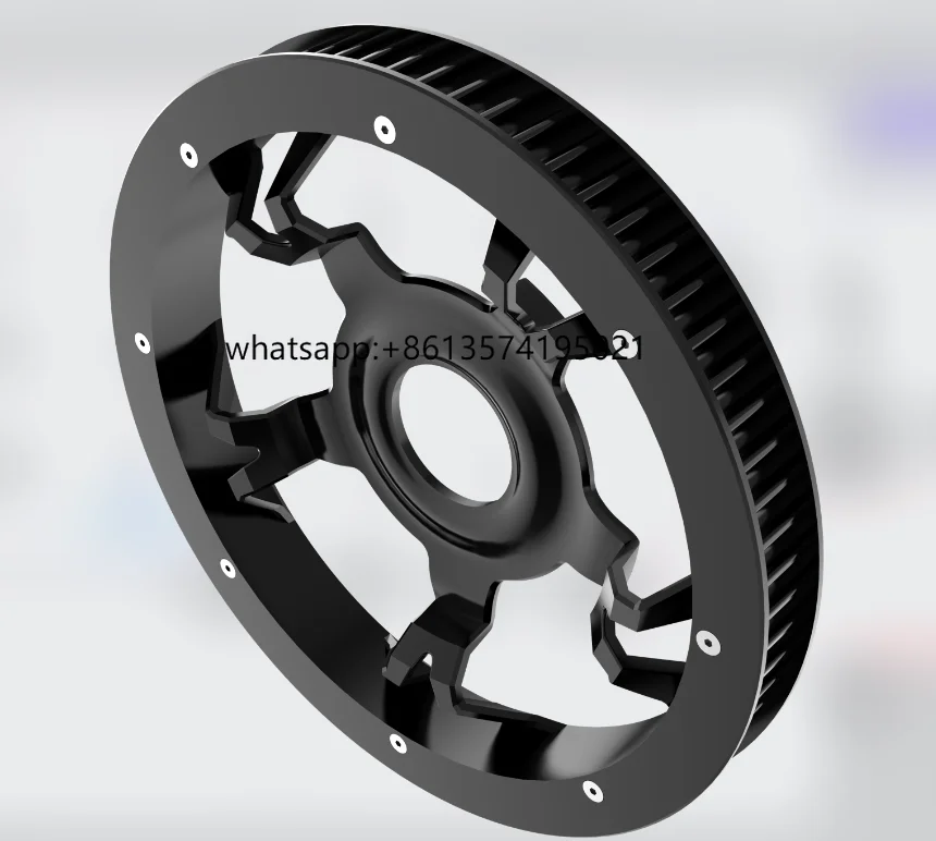 

INCA Customization Motorcycle Spider Claw CNC Belt Pulley for Vrsc Breakout Fat Boy Touring