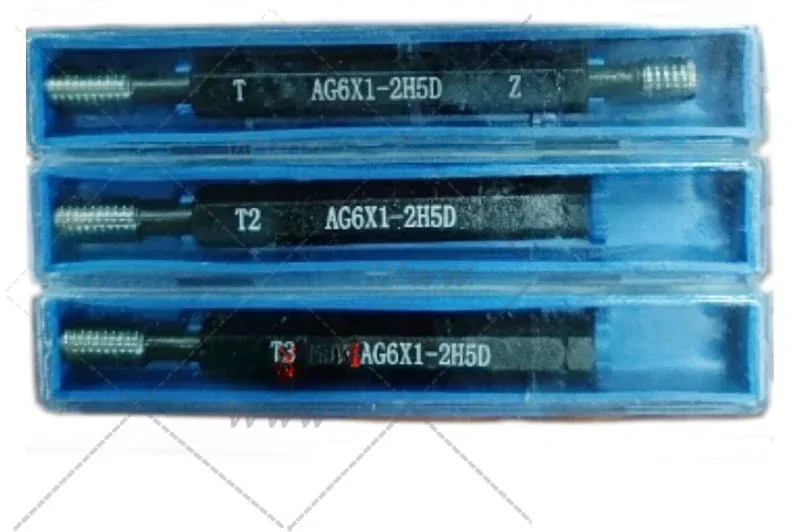 Aviation Gauge/Thread Plug Gauge/Tooth Gauge/Pass Gauge AG/CG/DG5X0.8/8 * 1.25/10 X1.5/6X1 Go and Nogo