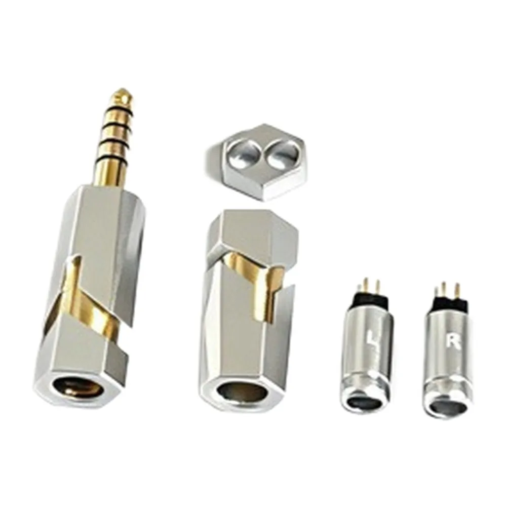 For MMCX Cable Shell Cover Crafted from Alloy for 4.4mm and 3.5mm Audio Cables Precision Outlet 4.5x7.5mm Tail 6.5mm