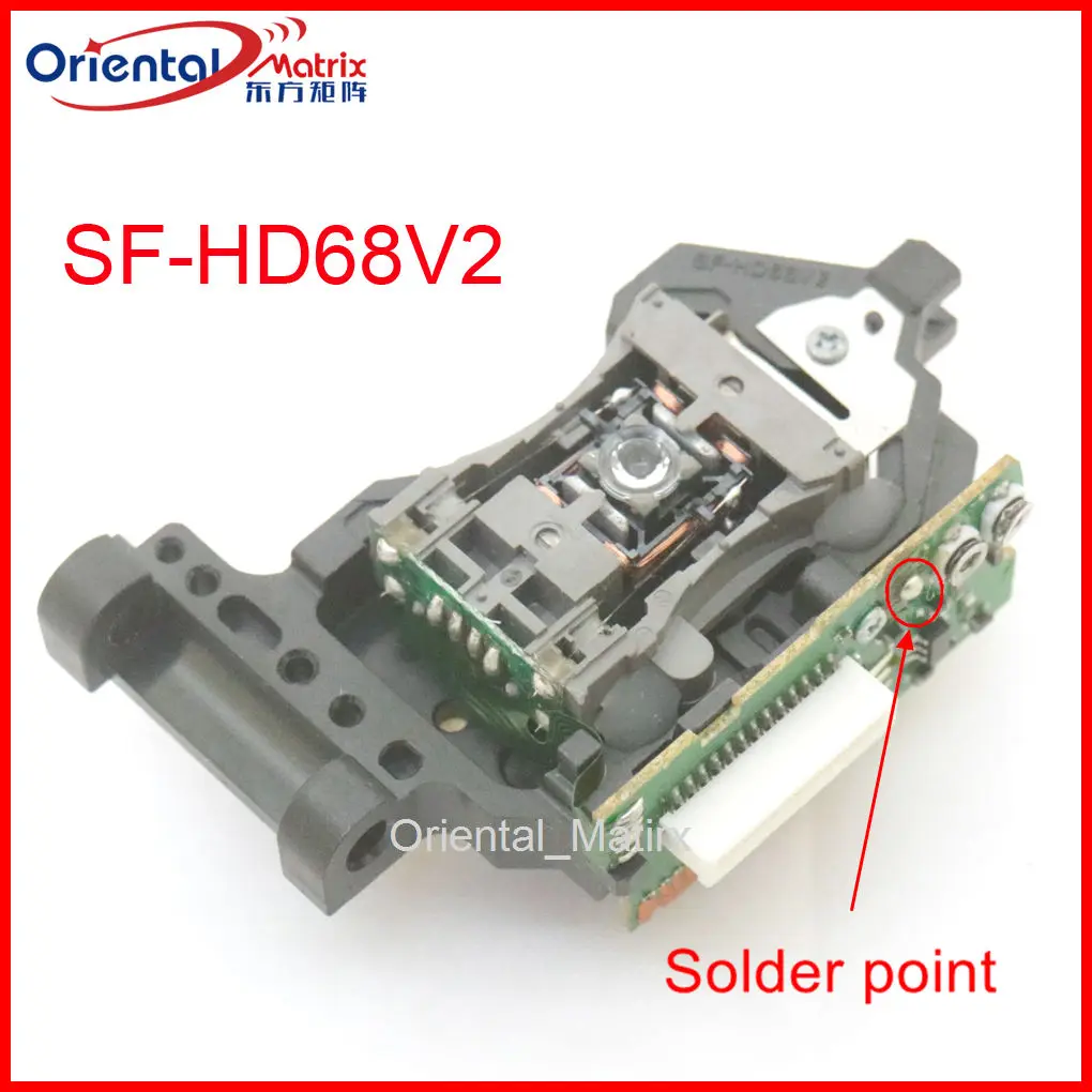 

Оригинальный оптический звукосниматель SF-HD68V2 SF-HD68 для Pioneer DVD-126E SH-D163B, лазерная линза, аксессуары для оптического звукоснимателя