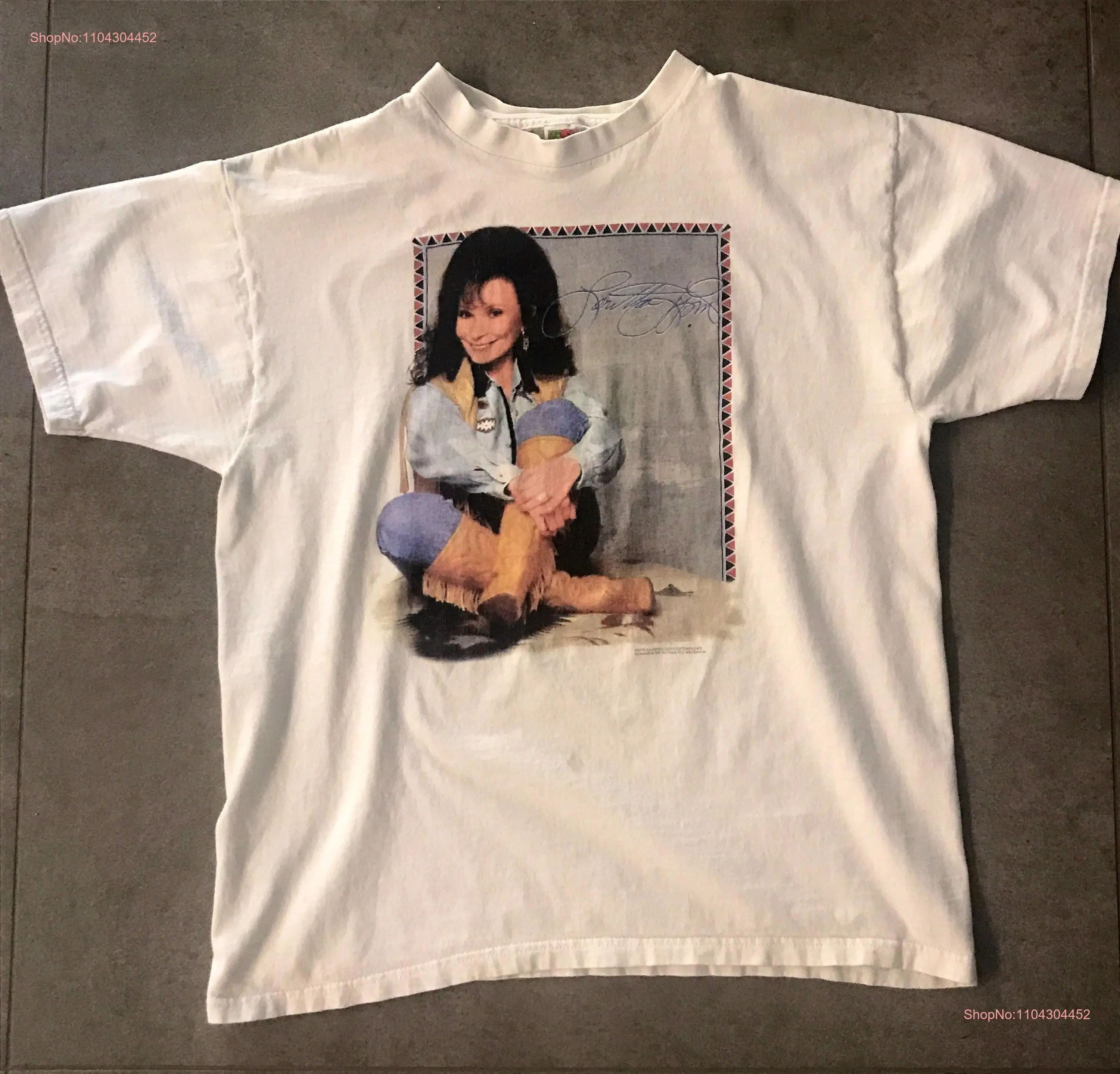 Vintage Loretta Lynn 1998 T Shirt Size M L long or short sleeves