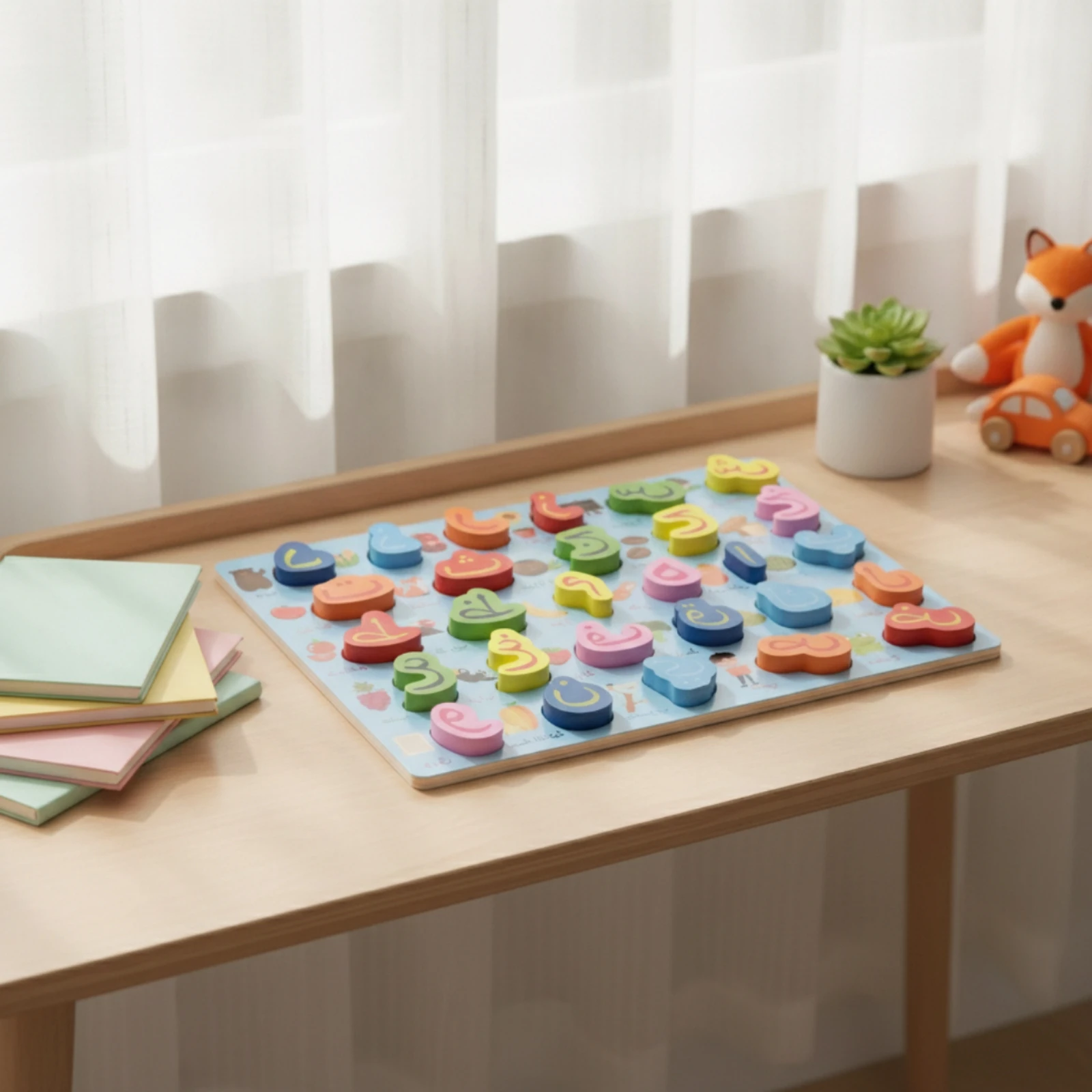 盛り上がったピースが付いたパズル-手持ち木製パズルおもちゃ-握りやすい-天然素材-幼児、教室、ホームスクール向け