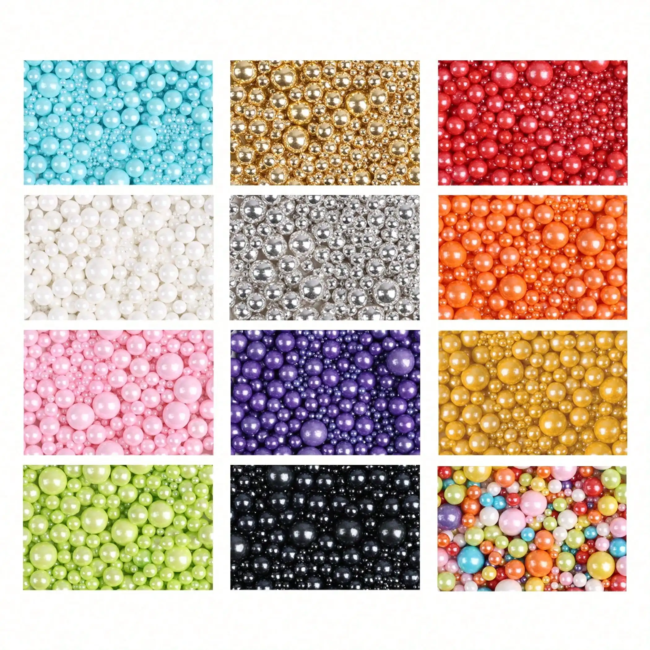 1Pc Pearl  Sprinkles, Baking Decorations for Cakes, Cupcakes, Ice Cream, Chocolate, Cookies, Wedding Shower & Party Celebrations - view 3