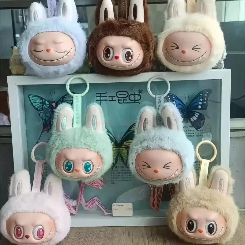 

Новинка, хит Labubu, аниме, фигурка монстра, кукла, милая игрушка, модная кукла, сумка, кулон, мультфильмы, сбор брелок, украшения, рождественские подарки