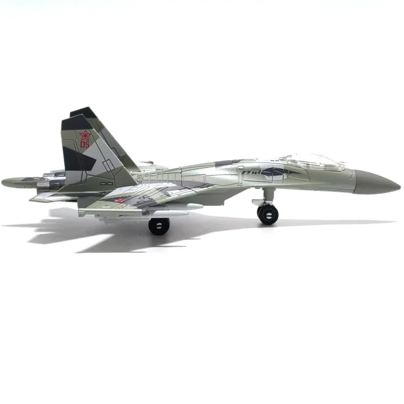 1/100 escala russo Su-35 lutador simulação modelo de aeronave em miniatura plástico diecast aviões brinquedo para crianças coleção presente