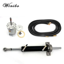 Winibo 2-Line Hydraulic Steering System Inboard For Boat Up to 50 Foot or 15 Meters ZA0450