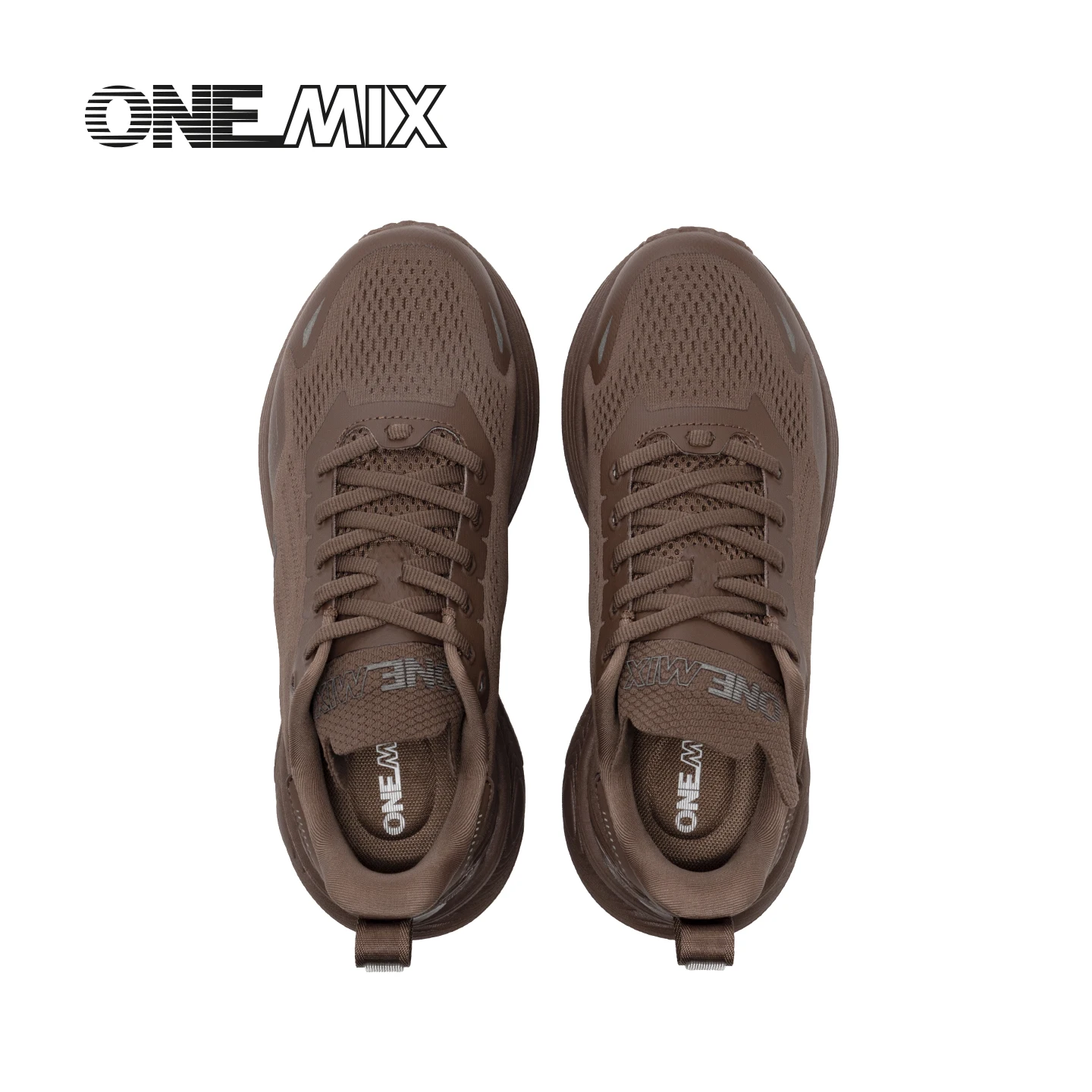 ONEMIX New Shock-Absorbing and Wear-Resistant Man Running Shoes Fashionable Fitness Women Sports Shoes Lightweight Road Shoes