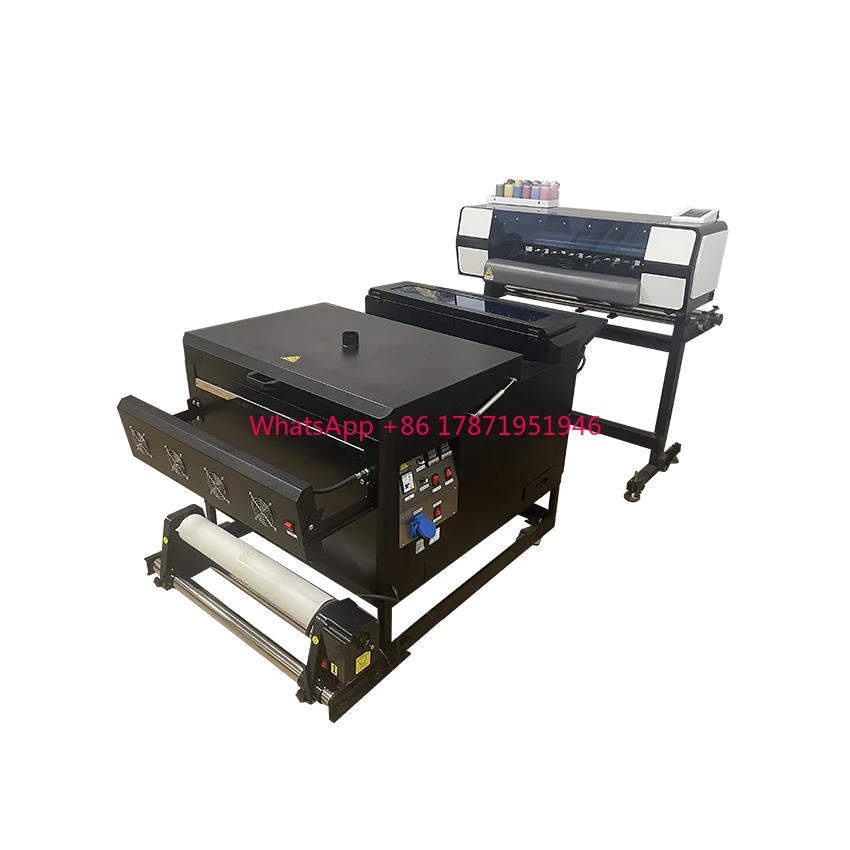 A3 30cm Roll Digital  Inkjet T-Shirt Printing Machine Heat Transfer Pet Film Dtf Printer For Textile Fabric Garment