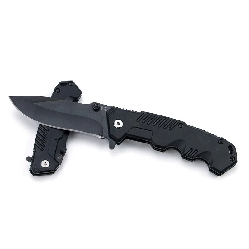 Wilderness exploration High hardness Self Defense Survival Folding knife Outdoor Camping and Hunting Multifunction Pocket Knives