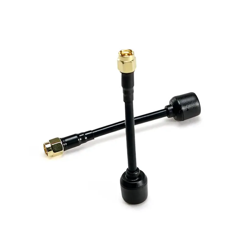 5500-6000MHz Wireless Antenna with SMA & RP-SMA Dual Interface, Replacement Aerial for Short Range Wireless Transceiver Module