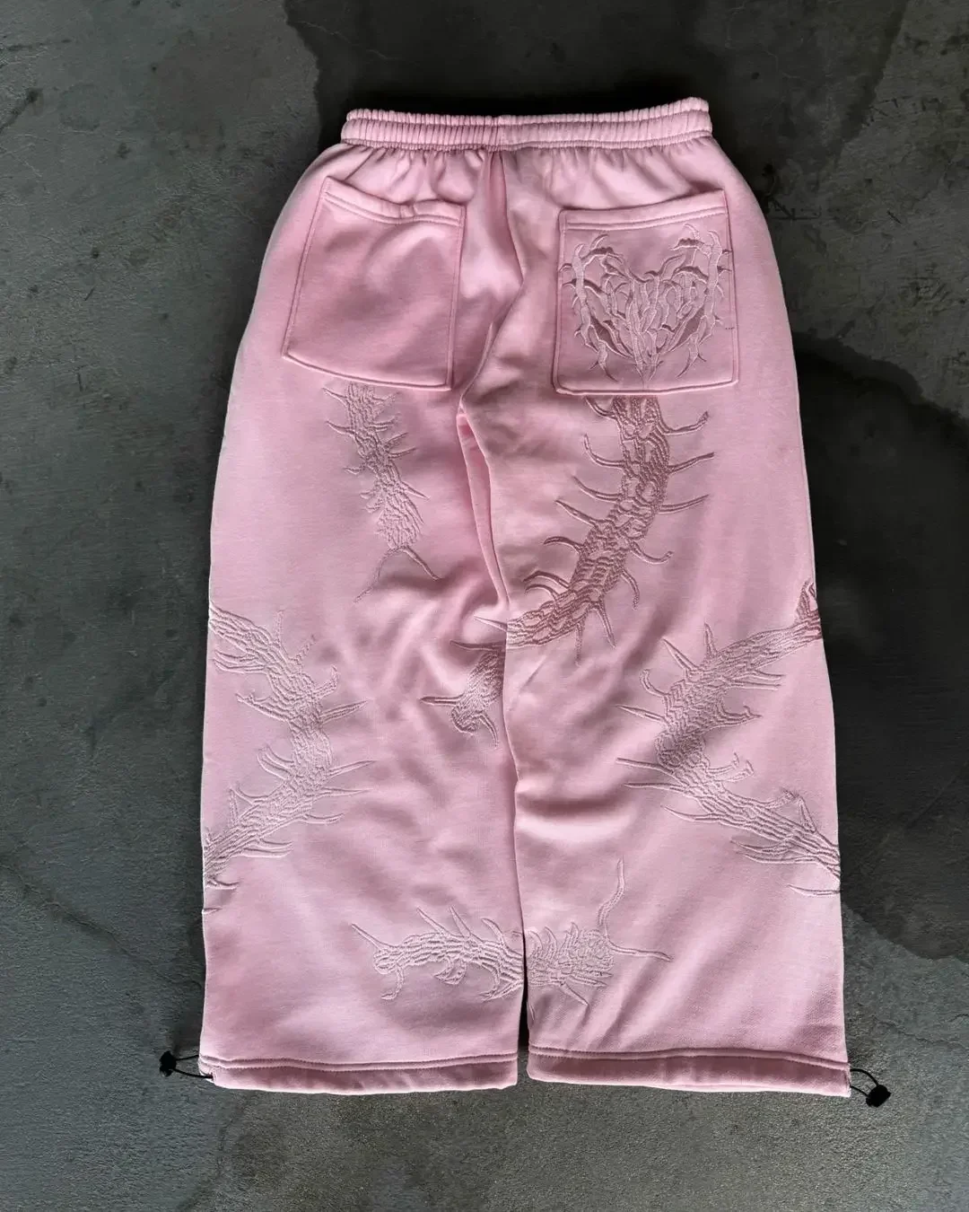 Sudadera y pantalones de chándal de estilo perezoso de dos colores, traje de pareja, chaqueta con capucha, pantalones rectos deportivos informales para uso diario, color rosa y negro